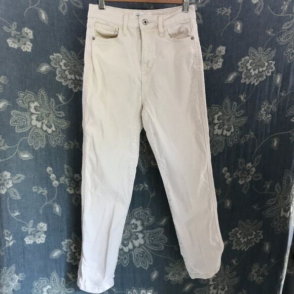 RE generation  venus white denim mom jean size 26 - Picture 1 of 5